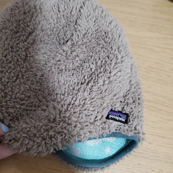 Patagonia Cute Buffalo Reversible 2025 Baby Beanie - Picture 5 of 7
